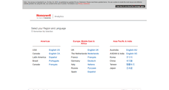 Desktop Screenshot of honeywellanalytics.com