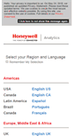 Mobile Screenshot of honeywellanalytics.com